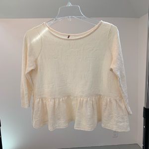 Free People Peplum Top